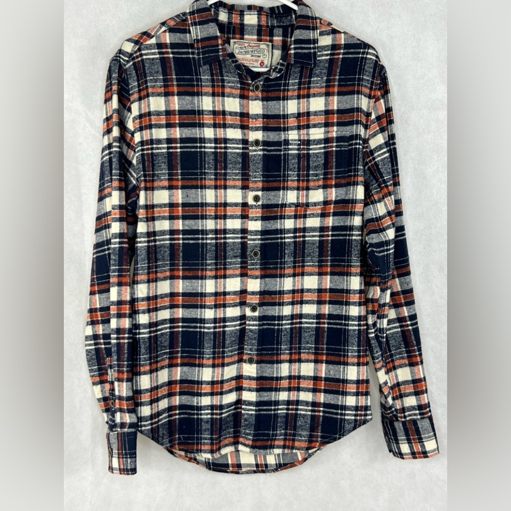 Jachs Flannel Plaid Shirt Medium.